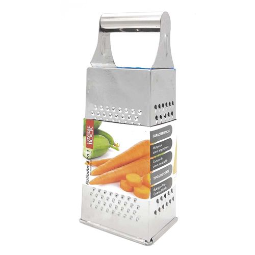 RALLADOR AC.INOX CRYSTAL ROCK (15146) CUADRADO 21.5cm.