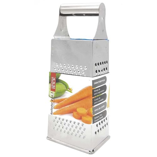 RALLADOR AC.INOX CRYSTAL ROCK (15147) CUADRADO 23.5cm.