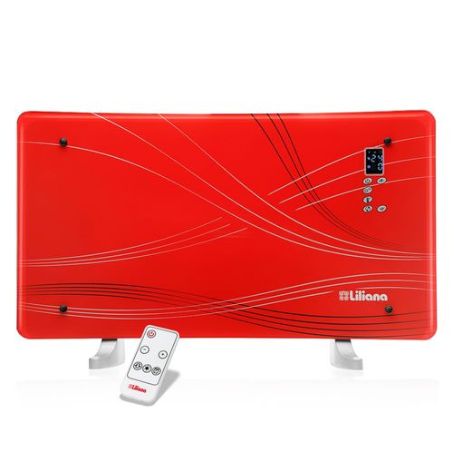 TURBOCALEFACTOR PANEL VIDRIO LILIANA (PPV510) TURBOLUXE 1000/2000 Wts.