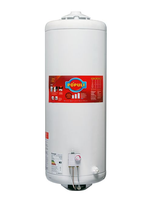 TERMOTANQUE/GAS 100 POPULI (03243) C/S GN 200 L/H TPOP8NS100