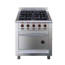 COCINA 4 HORNALLAS MORELLI (010823) BASIC CHEFF 750 REJA FUNDICION PUERTA CIEGA GE