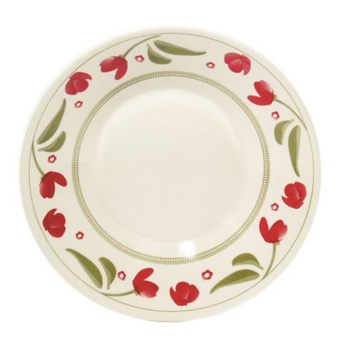 PLATO LOZA HONDO OXFORD (1124241) BIONA ROSELI 22cm.