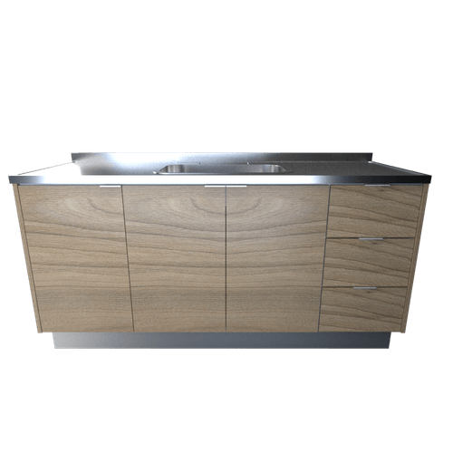 BAJO MESADA TABLE´S (82103-COE) 1.60 Mts. OLMO F./EVEREST