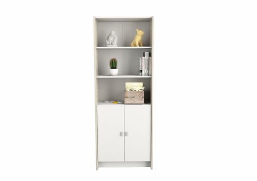 ESTANTERIA TABLE´S (3036-NCE) GRANDE PUERTA BAJA NEVADO/EVEREST