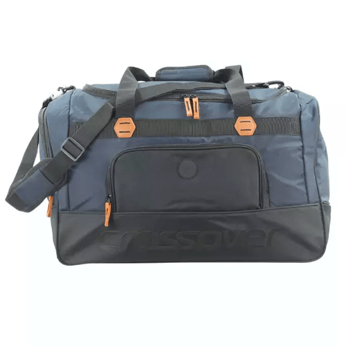 BOLSO CHICO CROSSOVER (67725) CLARK AZUL/NEGRO POLIESTER 21"