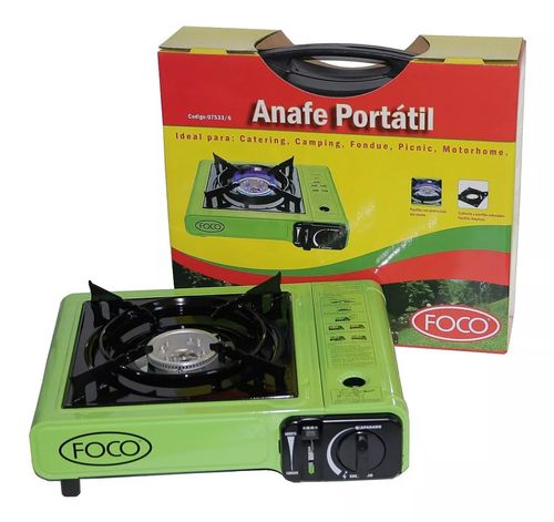 ANAFE A GAS 1 HOR. A CARTUCHO FOCO (07533/6) C/ENCENDIDO Y ESTUCHE