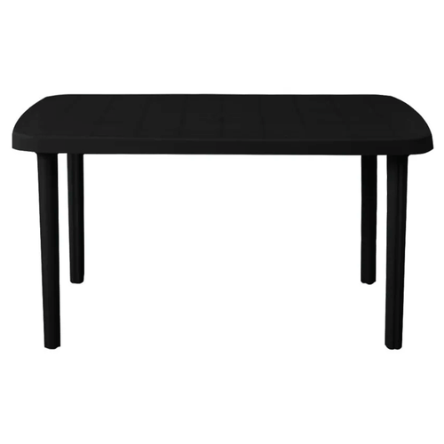 MESA PLASTICA VOSS2000 (26833) MARGARITA RECTANGULAR 1.35 x 0.80 Mts. NEGRO
