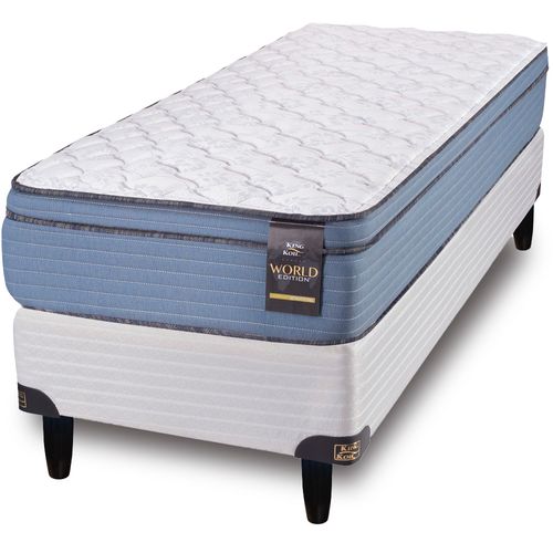 CONJ. SOMMIER RESORTE 80x190 KING KOIL ASPEN