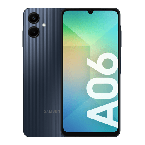 CELULAR LIBRE SAMSUNG (SM-A065MZKAARO) GALAXY A06 BLACK 6.7" 4GB RAM 64GB ROM