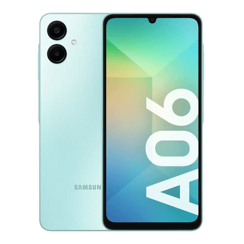 CELULAR LIBRE SAMSUNG (SM-A065MLBEARO) GALAXY A06 LIGHT BLUE 6.7" 4GB RAM 128GB ROM