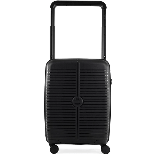 VALIJA CARRY-ON CROSSOVER (67527) RIGIDA GRAND PRIX NEGRO 4 RUEDAS 20" POLIPROPILENO