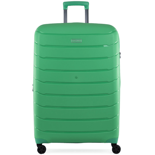 VALIJA GRANDE CROSSOVER (68999) RIGIDA LIVIA VERDE 4 RUEDAS 28" POLIPROPILENO