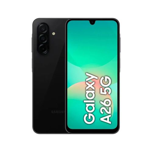 CELULAR LIBRE SAMSUNG (SM-A266MZKFARO) GALAXY A26 BLACK 6.7" 8GB RAM 256GB ROM