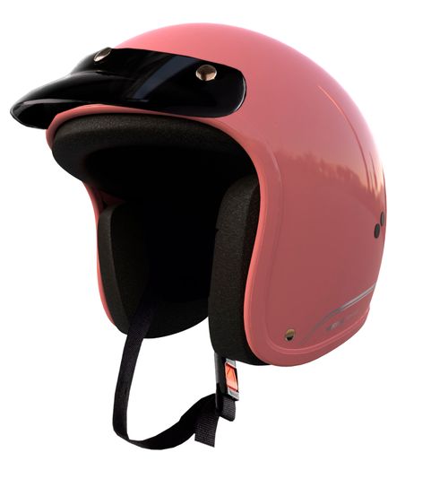 CASCO P/MOTO JET VERTIGO (6508) L V10 FLUID SALMON BRILLANTE
