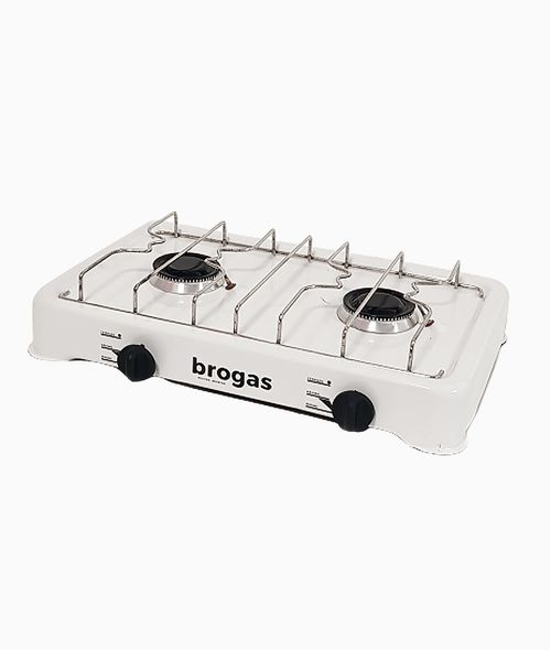 ANAFE A GAS 2 HOR. APOYAR BROGAS (2204) EPOXI BLANCO GE