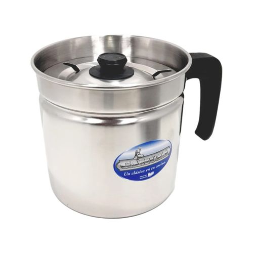 HERVIDOR ACERO INOX. GAMUZA (4100) PLATINO 1.5 L.