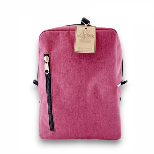 MOCHILA DIARIA AX BAGS (AX11-BM) BORDO MELANGE POLIESTER