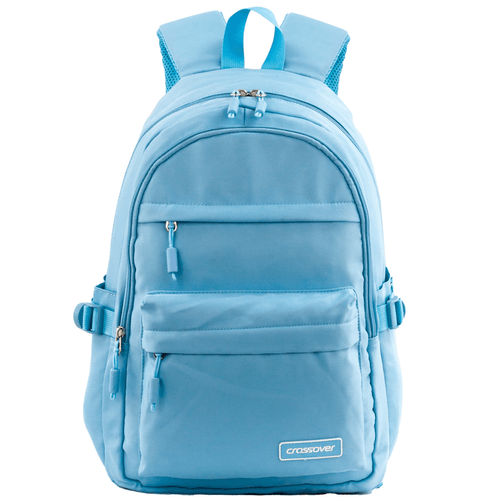 MOCHILA DIARIA CROSSOVER (67466) MILI CELESTE POLIESTER 16"