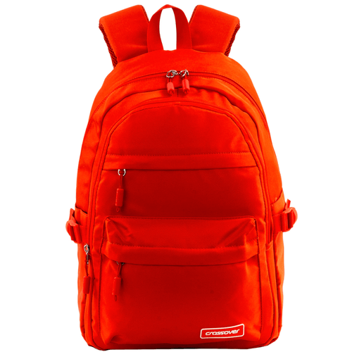 MOCHILA DIARIA CROSSOVER (67374) MILI ROJO POLIESTER 16"