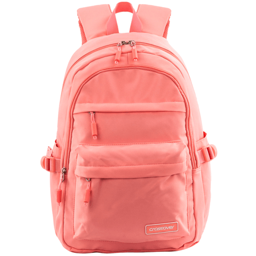 MOCHILA DIARIA CROSSOVER (67381) MILI ROSA POLIESTER 16"