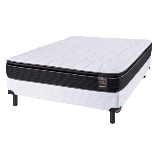 CONJ. SOMMIER RESORTE 140x190 KING KOIL FINESSE PT