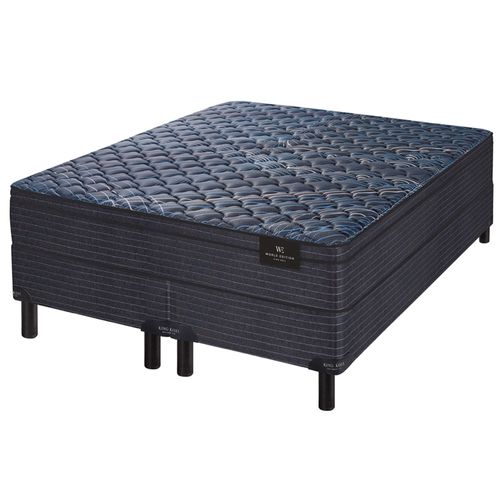 CONJ. SOMMIER RESORTE 200x200 KING KOIL ASPEN