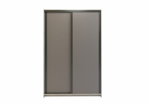 PLACARD TABLE´S (6083-NCG) 1.20 Mts. 2 CAJ. 2 PTAS. CORREDIZAS NEVADO/GRIS C.