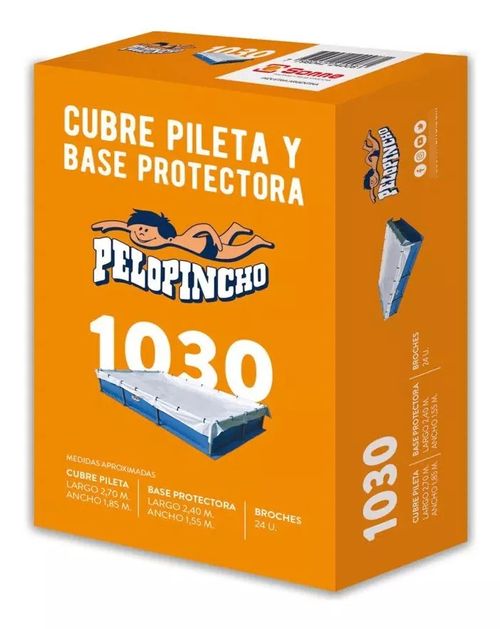 CUBRE PILETA PELOPINCHO (CB030) 240x155 cm. P/1030 C/BASE PROTECTORA