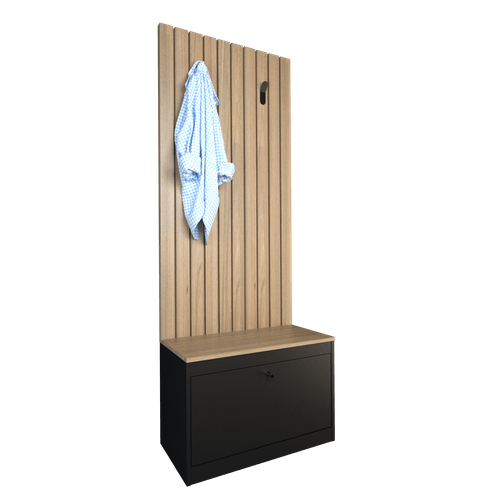 RECIBIDOR TABLE´S (4018-CON) ZAPATERO OLMO F./NEGRO M.