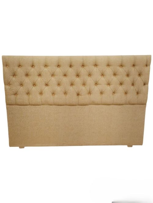 RESPALDO 1.80 Mts. EL MADERO (CAPITONE ROMBO) RUSTICO CHENILLE FIDEL SAMBAYON