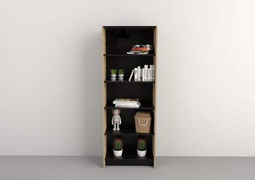 ESTANTERIA TABLE´S (3035-CON) GRANDE ABIERTA OLMO F./NEGRO M.