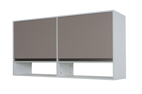 ALACENA MADERA RICCHEZZE (35702266) SORRENTO 2P 1.40 Mts. CASCINA ARCILLA