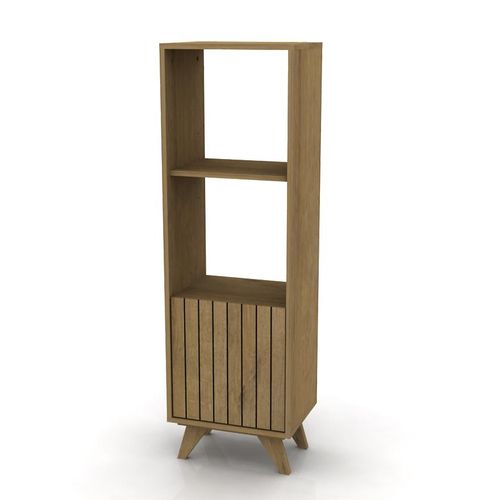 BIBLIOTECA MADERA GACELA (353250) TORRE C/PUERTAS Y ESTANTES ROBLE MIEL