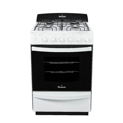 COCINA A GAS 4 HORNALLAS FLORENCIA (5536) BLANCA MG