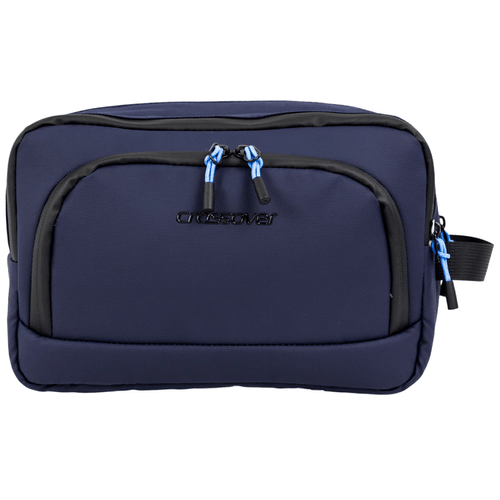 NECESAIRE TELA CROSSOVER (62263) TITAN AZUL POSTAL POLIESTER