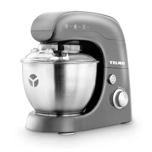 BATIDORA ELECTRICA PLANETARIA YELMO (BB1103G) GRIS 600 W. 4 L.