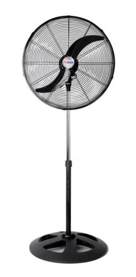 VENTILADOR DE PIE 30 EVEREST (AX30) 2 ASPAS METALICAS 250 W.