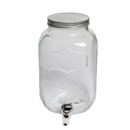 DISPENSER VIDRIO NOUVELLE CUISINE (1113360) 4 Lts. C/CANILLA P/APOYAR